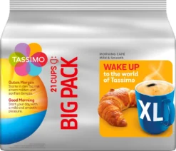 TASSIMO Kapseln Morning Café XL T-Discs Mild & Smooth 5 X 21 - 105 Getränke 13 TASSIMO Kapseln Morning Café XL T-Discs Mild & Smooth 5 X 21 - 105 Getränke -Ausgewählte Coffeeshops 5054bee11927b98686e5cc697e667b98 1