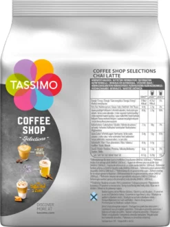 TASSIMO Coffee Shop Selections Chai Latte Tee T Discs Kapseln 5 X 8 Getränke -Ausgewählte Coffeeshops 51b78f2bc7cdefbf2a58e01277692ed2