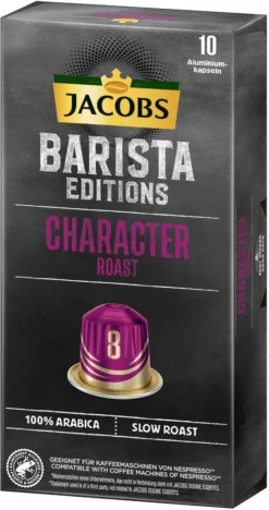 JACOBS Kapseln Barista Editions Character Roast 8 10x10 Nespresso®* Kompatibel -Ausgewählte Coffeeshops 51eb8cf0eced3168b70ac3a184c54cf5