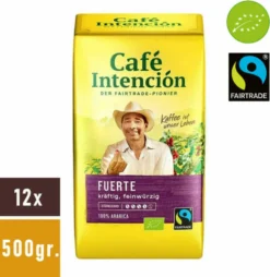 Café Intención Ecológico Fuerte | Fairtrade | Gemahlen | 500g -Ausgewählte Coffeeshops 5716b460bbb6a22097643994ddb6d20f