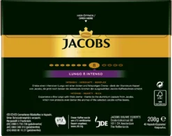 Jacobs Lungo 8 Intenso XXL-Pack | 40 Nespresso® Komp. Kapseln 5 Jacobs Lungo 8 Intenso XXL-Pack | 40 Nespresso® Komp. Kapseln -Ausgewählte Coffeeshops 579039b67a64a47c167969a6b55955ae 1