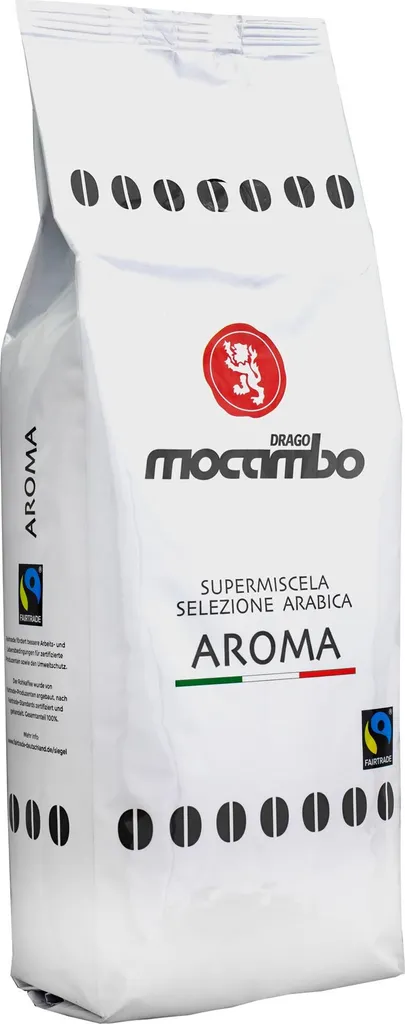Mocambo Aroma | Fairtrade | Ganze Bohne | 1000g 2 Mocambo Aroma | Fairtrade | Ganze Bohne | 1000g – Bild 2
