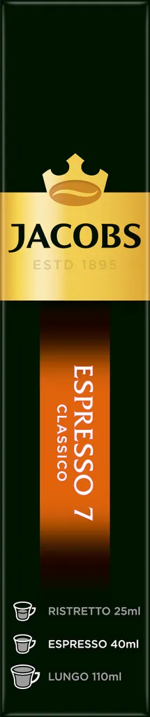 Jacobs Espresso Classico | 10 Nespresso® Komp. Kapseln 4 Jacobs Espresso Classico | 10 Nespresso® Komp. Kapseln – Bild 4