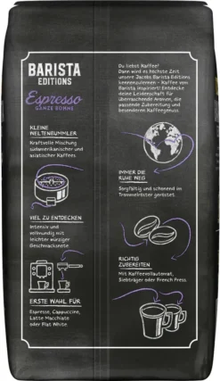 JACOBS Kaffeebohnen Barista Editions Espresso 2x1kg Ganze Bohne + Aluminium Dose Im Barista Design 13 JACOBS Kaffeebohnen Barista Editions Espresso 2x1kg Ganze Bohne + Aluminium Dose Im Barista Design -Ausgewählte Coffeeshops 5cecd597e2ea81a5ad6d72fde7b1f921