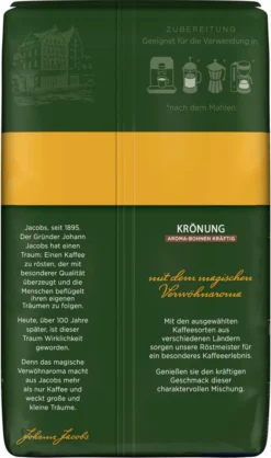 JACOBS Kaffeebohnen Krönung Aroma-Bohne Kräftig 12 X 500 G Ganze Bohne 7 JACOBS Kaffeebohnen Krönung Aroma-Bohne Kräftig 12 X 500 G Ganze Bohne -Ausgewählte Coffeeshops 5d25bed580b926b726c8c80d85834161 1
