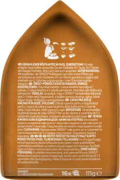 SENSEO Pads Caffè Crema Senseopads 80 Getränke Pads Softpads -Ausgewählte Coffeeshops 606f6e0f3b67566ff70b9165acb8a8bc