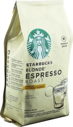 Nestlé® Starbucks Blonde Espresso Roast, Süsse Röstung, Ganze Bohne, 200 G -Ausgewählte Coffeeshops 62244a18b3fb8062716ca2ba19ec1d88