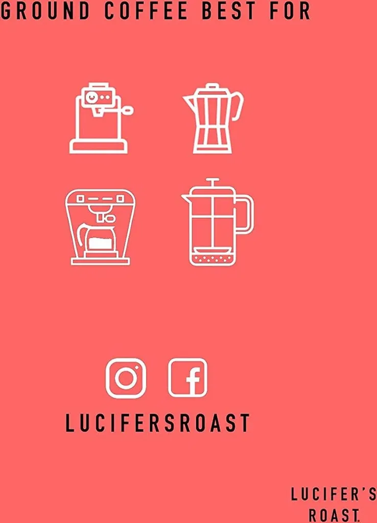 LUCIFER'S ROAST 4x1kg Espresso By KIQO Aus Italien - Starke Kaffeebohnen Für Kaffeevollautomaten Und Siebträger - Säurearm - 100% Robusta (ganze Bohnen, 4x1kg) 4 LUCIFER'S ROAST 4x1kg Espresso By KIQO Aus Italien - Starke Kaffeebohnen Für Kaffeevollautomaten Und Siebträger - Säurearm - 100% Robusta (ganze Bohnen, 4x1kg) – Bild 4