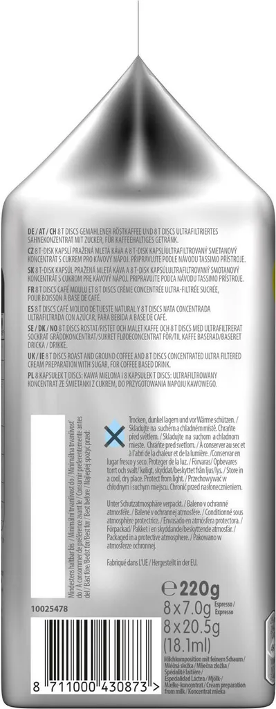 TASSIMO Kapseln Typ Latte Macchiato Weniger Süß Kaffeekapseln 5 X 8 Getränke 5 TASSIMO Kapseln Typ Latte Macchiato Weniger Süß Kaffeekapseln 5 X 8 Getränke – Bild 5