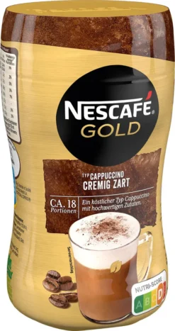Nescafé® Nescafé Gold Typ Cappuccino Cremig Zart | 250g -Ausgewählte Coffeeshops 66c977d04a5c7160e85c2839453403b4