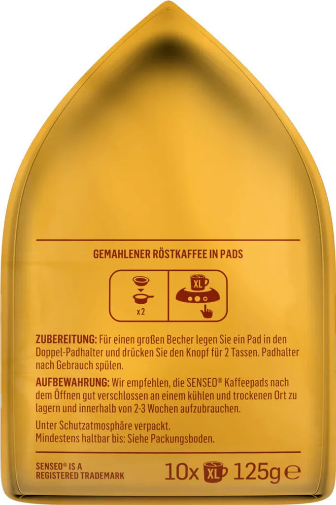 SENSEO Pads Guten Morgen XL Senseopads UTZ 5 X 10 Kaffeepads 7 SENSEO Pads Guten Morgen XL Senseopads UTZ 5 X 10 Kaffeepads – Bild 7