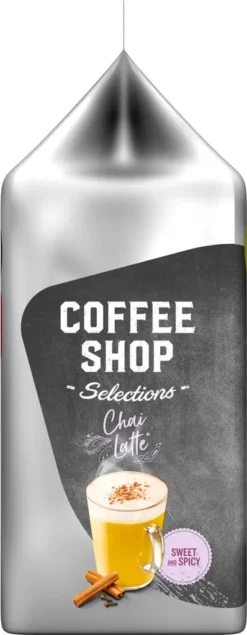 TASSIMO Coffee Shop Selections Chai Latte Tee T Discs Kapseln 5 X 8 Getränke -Ausgewählte Coffeeshops 69bb52cdc10bc23cc7b4e30fa5ee146b