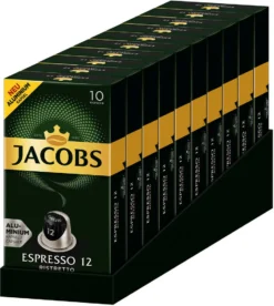 JACOBS Kapseln Espresso Ristretto 100 Nespresso Kompatible Kaffeekapseln -Ausgewählte Coffeeshops 6ad8dda1680db8a388d521f2ddb544a0