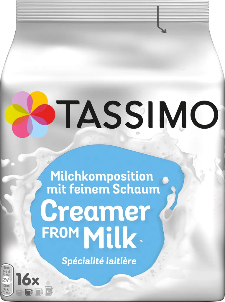Tassimo Milchkomposition Mit Feinem Schaum | 16 T Discs, Kaffeekapseln 1 Tassimo Milchkomposition Mit Feinem Schaum | 16 T Discs, Kaffeekapseln
