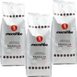 3 X 1kg Mocambo Kaffee Brasilia Ganze Bohne Espresso 3kg