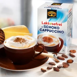 KRÜGER Cappuccino Schoko Enthält Koffein Laktosefrei 10x15 G -Ausgewählte Coffeeshops 7217d38d4b09332f952538f1d3f5a38e