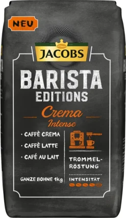 Jacobs Barista Editions Crema Intense, Bohnenkaffee, Ganze Bohnen, Röstkaffee, Kaffeebohnen, 4 X 1000 G 7 Jacobs Barista Editions Crema Intense, Bohnenkaffee, Ganze Bohnen, Röstkaffee, Kaffeebohnen, 4 X 1000 G -Ausgewählte Coffeeshops 726a71cd0d7d2c35191da9012afe6c6d