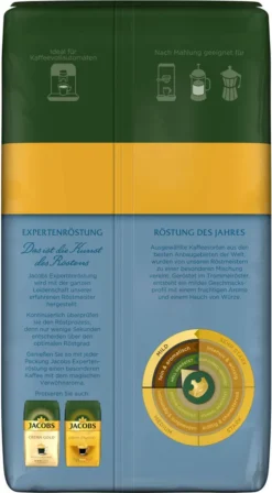 JACOBS Kaffeebohnen Expertenröstung Crema Mild Röstung Des Jahres 3 Kg Ganze Geröstete Bohnen + 1 Jacobs Barista Becher+ 1 Dose -Ausgewählte Coffeeshops 72706354a3f0e84c9bbb810a41161ecf 1