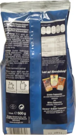 Krüger Family Cappuccino Classico | 500-g-Beutel 6 Krüger Family Cappuccino Classico | 500-g-Beutel -Ausgewählte Coffeeshops 733806c9dc0c1e6c477842c44ab0770c
