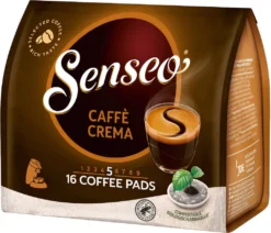 SENSEO Pads Caffè Crema Senseopads 80 Getränke Pads Softpads -Ausgewählte Coffeeshops 76e752c09798680bcb03f9116fe874de