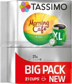 TASSIMO Morning Café XL Big Packs Mix-Paket 3 Sorten 6 Packungen 126 Getränke 9 TASSIMO Morning Café XL Big Packs Mix-Paket 3 Sorten 6 Packungen 126 Getränke -Ausgewählte Coffeeshops 77198c76d0f68c5018021672c2468ab5 1
