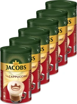 JACOBS Typ Cappuccino 6 X 400 G Dosen Feine Cremigkeit - Viel Schaum -Ausgewählte Coffeeshops 78531c8a7c62981108f61278ee6b4e92