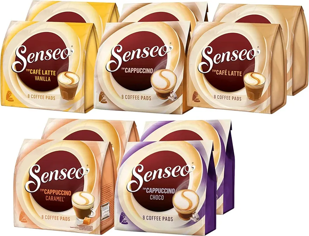 SENSEO Pads Milk Range Vielfaltspaket 5 Sorten Creamy Collection 80 Getränke 4 SENSEO Pads Milk Range Vielfaltspaket 5 Sorten Creamy Collection 80 Getränke – Bild 4