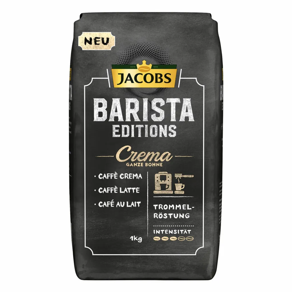 Jacobs Barista Editions Crema | Ganze Bohne | 1000g 7 Jacobs Barista Editions Crema | Ganze Bohne | 1000g – Bild 7