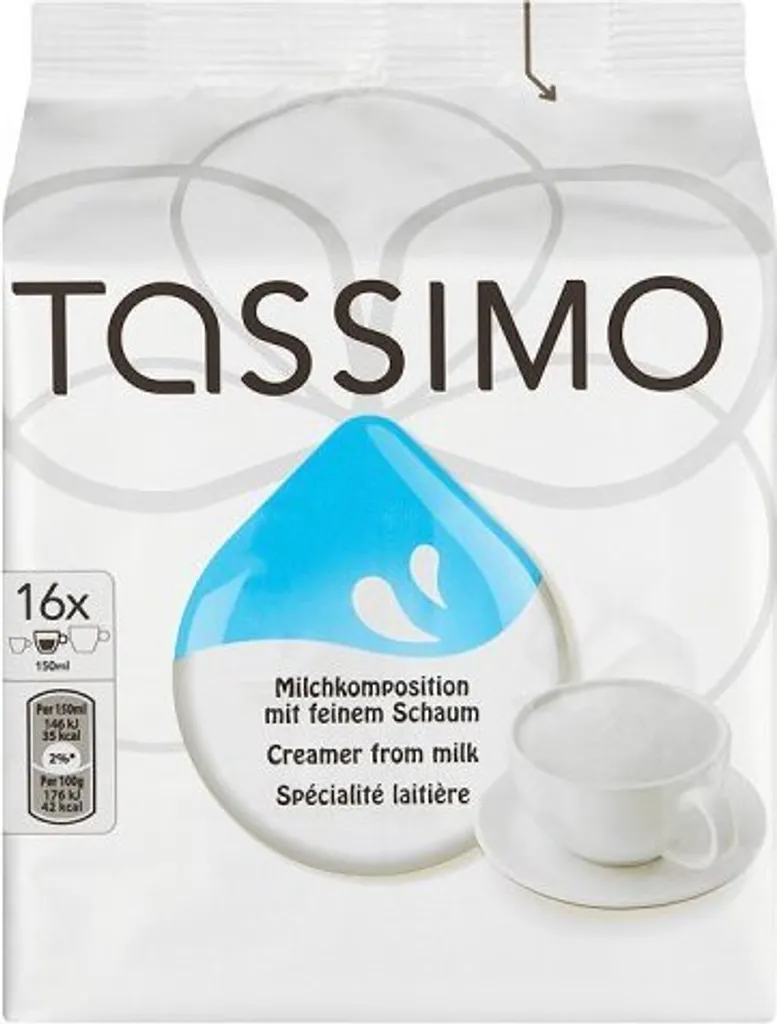 Tassimo Milchkomposition Mit Feinem Schaum | 16 T Discs, Kaffeekapseln 6 Tassimo Milchkomposition Mit Feinem Schaum | 16 T Discs, Kaffeekapseln – Bild 6