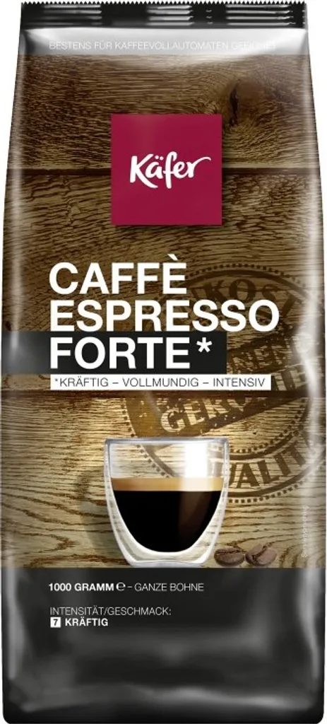 Käfer Caffè Espresso Forte | Ganze Bohne | 1000g 1 Käfer Caffè Espresso Forte | Ganze Bohne | 1000g
