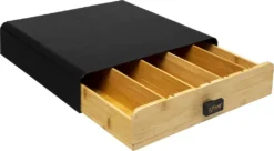 5five Simply Smart Aufbewahrungsbox Kaffe Kapsel Modern Metall Bambus Schwarz/braun 7,5cm X 33cm X 31cm 15 5five Simply Smart Aufbewahrungsbox Kaffe Kapsel Modern Metall Bambus Schwarz/braun 7,5cm X 33cm X 31cm -Ausgewählte Coffeeshops 81b06d42c54f28d54d499b2f8f206ad9