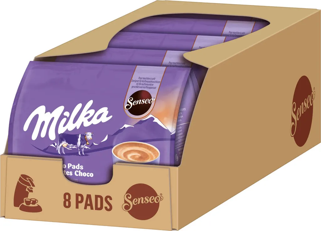 SENSEO Pads Milka Senseopads 40 Getränke Kakao Heisse Schokolade Hot Choco 1 SENSEO Pads Milka Senseopads 40 Getränke Kakao Heisse Schokolade Hot Choco