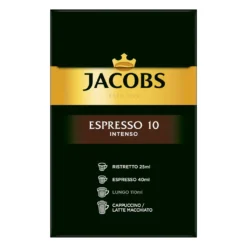 JACOBS Kapseln Espresso Intenso 5 X 40 Nespresso®* Kompatible Kaffeekapseln -Ausgewählte Coffeeshops 8d4a776782e41ddaf5472d7122801cd4