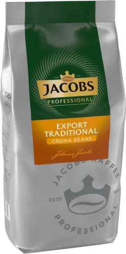JACOBS Kaffeebohnen Professional Export Traditional Crema Markant 2 X 1 Kg -Ausgewählte Coffeeshops 8f359edf3ecf86a957ba17c6daf1652d