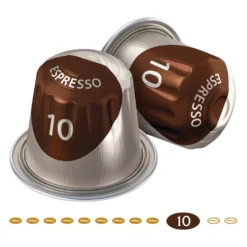JACOBS Kapseln Espresso Intenso 5 X 40 Nespresso®* Kompatible Kaffeekapseln -Ausgewählte Coffeeshops 90b86b85a78f8ef401c874404cf9bc9c