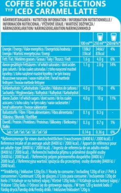 TASSIMO Kapseln Typ Iced Caramel Latte Coffee Shop Selections Discs 8 Getränke -Ausgewählte Coffeeshops 92ca4993fc2287407ce2fa3b1cf46e26