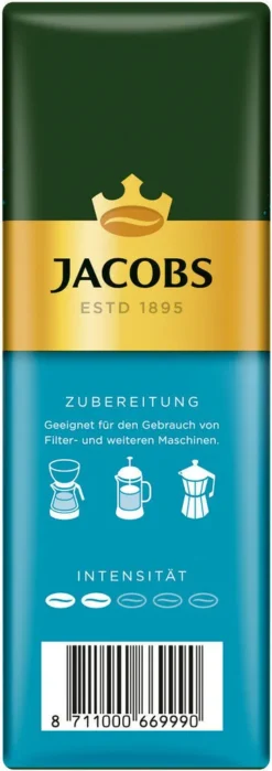 JACOBS Filterkaffee Auslese Mild & Sanft 6 X 500 G Kaffee Gemahlen + 1 Becher+ 1 Dose 13 JACOBS Filterkaffee Auslese Mild & Sanft 6 X 500 G Kaffee Gemahlen + 1 Becher+ 1 Dose -Ausgewählte Coffeeshops 949b36620280bbc2143d453923322377