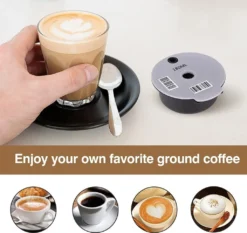 1 Stück Nachfüllbarer Wiederverwendbarer PP Kaffeekapsel Filter Für Bosch Tassimo 180 Ml Kapazität, Lebensmittelqualität -Ausgewählte Coffeeshops 9568cf9d045d34fe1e28445831a2c148