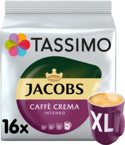 Tassimo Jacobs Caffè Crema Intenso XL | 16 T Discs, Kaffeekapseln 13 Tassimo Jacobs Caffè Crema Intenso XL | 16 T Discs, Kaffeekapseln -Ausgewählte Coffeeshops 96508a4d628b3d841842c41a7c91da9c