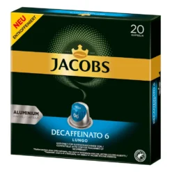 JACOBS Kapseln Decaffeinato 6 Lungo Entkoffeiniert 200 Nespresso®* Kompatibel 14 JACOBS Kapseln Decaffeinato 6 Lungo Entkoffeiniert 200 Nespresso®* Kompatibel -Ausgewählte Coffeeshops 97aeff3352d4744069a3e825babad147