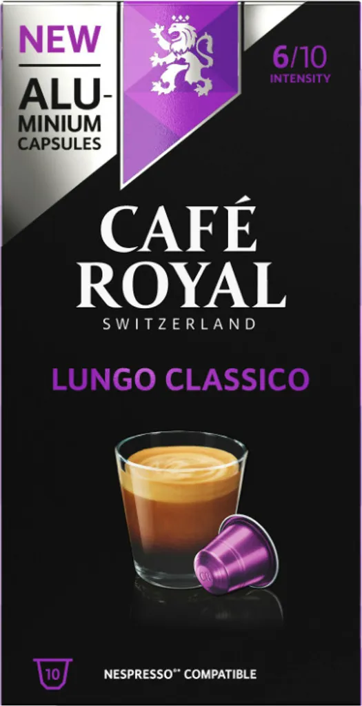 Café Royal Lungo Classico 10 Nespresso® Komp. Kapseln 1 Café Royal Lungo Classico 10 Nespresso® Komp. Kapseln