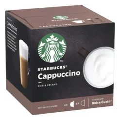 Nestlé® Starbucks By Nescafe Dolce Gusto 12 Kapseln Cappuccino Rich And Creamy Arabica Coffee 120g 12 Nestlé® Starbucks By Nescafe Dolce Gusto 12 Kapseln Cappuccino Rich And Creamy Arabica Coffee 120g -Ausgewählte Coffeeshops 9b06c6bb93eb67e40732328d593804ec