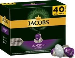 Jacobs Lungo 8 Intenso XXL-Pack | 40 Nespresso® Komp. Kapseln 4 Jacobs Lungo 8 Intenso XXL-Pack | 40 Nespresso® Komp. Kapseln -Ausgewählte Coffeeshops 9bad4d6fe4e7a4d3b324a005b046bb73 1