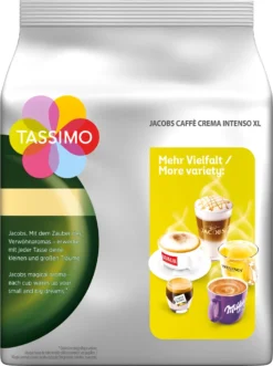 TASSIMO Jacobs Caffè Crema Intenso XL 5er Pack T Discs Kapseln 5 X 16 Getränke -Ausgewählte Coffeeshops 9cb7d2466f14772be99e16aca841b9bc