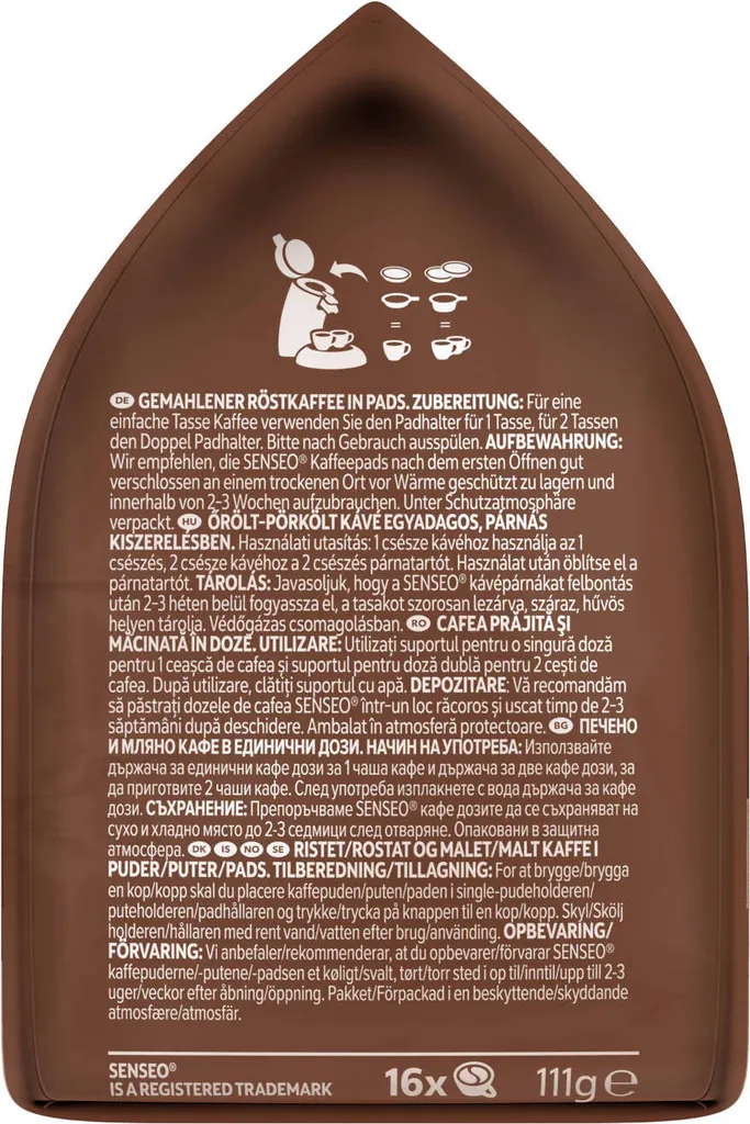 SENSEO Pads Extra Strong Senseopads 160 Getränke Kaffeepads 6 SENSEO Pads Extra Strong Senseopads 160 Getränke Kaffeepads – Bild 6