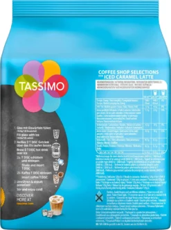 TASSIMO Kapseln Typ Iced Caramel Latte Coffee Shop Selections Discs 40 Getränke 12 TASSIMO Kapseln Typ Iced Caramel Latte Coffee Shop Selections Discs 40 Getränke -Ausgewählte Coffeeshops 9ee7a0a4ba69d78408d1c7f10ba06ee1