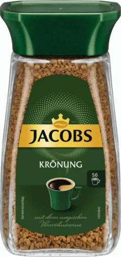 JACOBS Krönung 6 X 100g Löslicher Kaffee Instantkaffee 6 Gläser Löskaffee -Ausgewählte Coffeeshops 9f3814c970b0e949c72311ebb0986f23