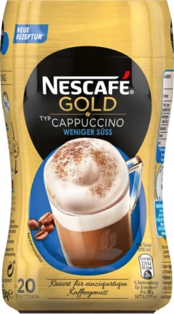 Nescafé® Nescafé Gold Typ Cappuccino Weniger Süß | 250g Dose -Ausgewählte Coffeeshops a033d965c599f017d9554ad79c50d7de