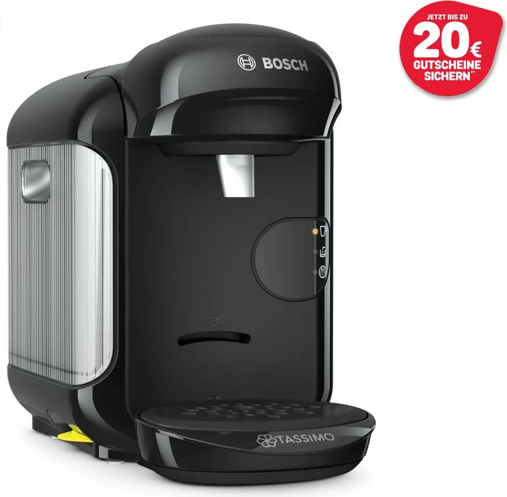 TASSIMO Kapseln Aktions-Paket 8 Packungen (4 Sorten) + Vivy 2 Schwarz Gratis 8 TASSIMO Kapseln Aktions-Paket 8 Packungen (4 Sorten) + Vivy 2 Schwarz Gratis – Bild 8