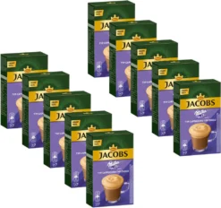 JACOBS Löskaffee Typ Cappuccino Milka* Geschmack 10 X 8 Sticks - 80 Getränke